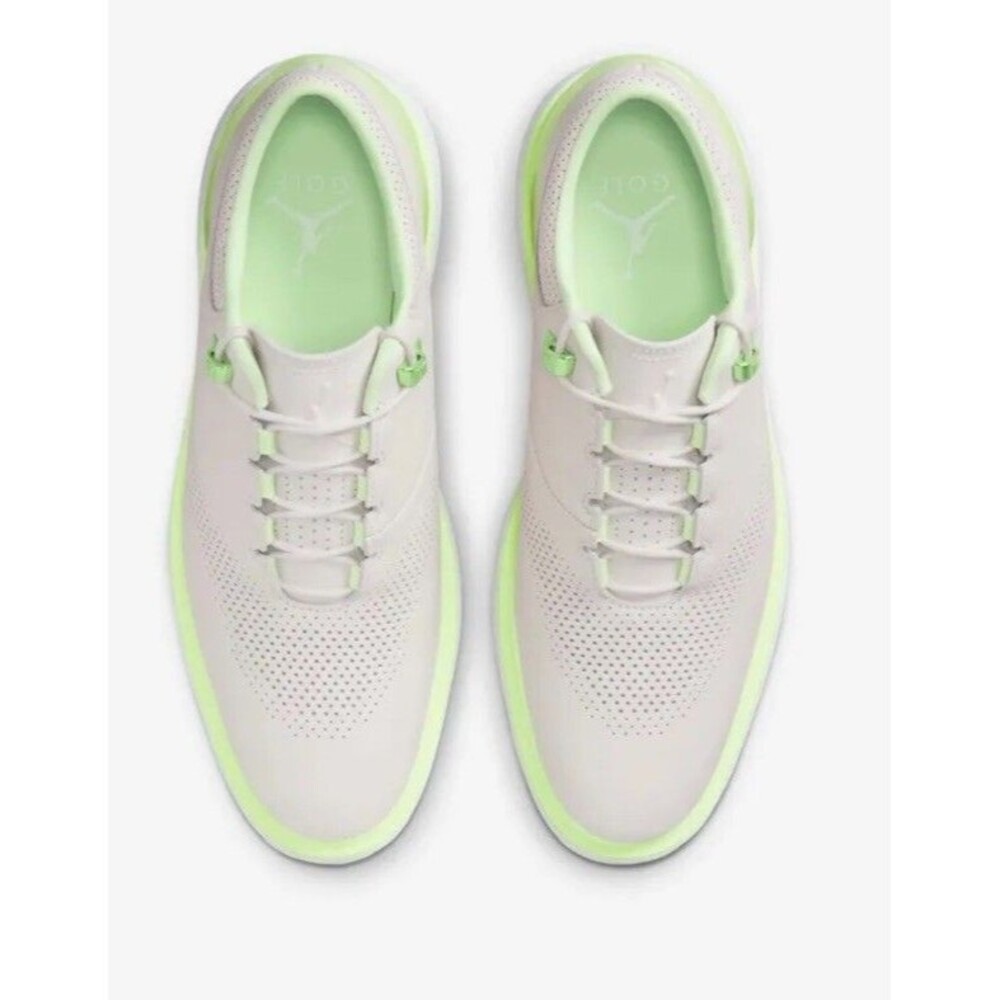 Nike Golf Shoes Air Jordan‎ ADG 4 Bone White Volt Green DM0103-003 Men's 14 NEW - Picture 7 of 12